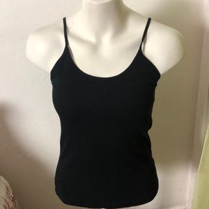 Black tank top